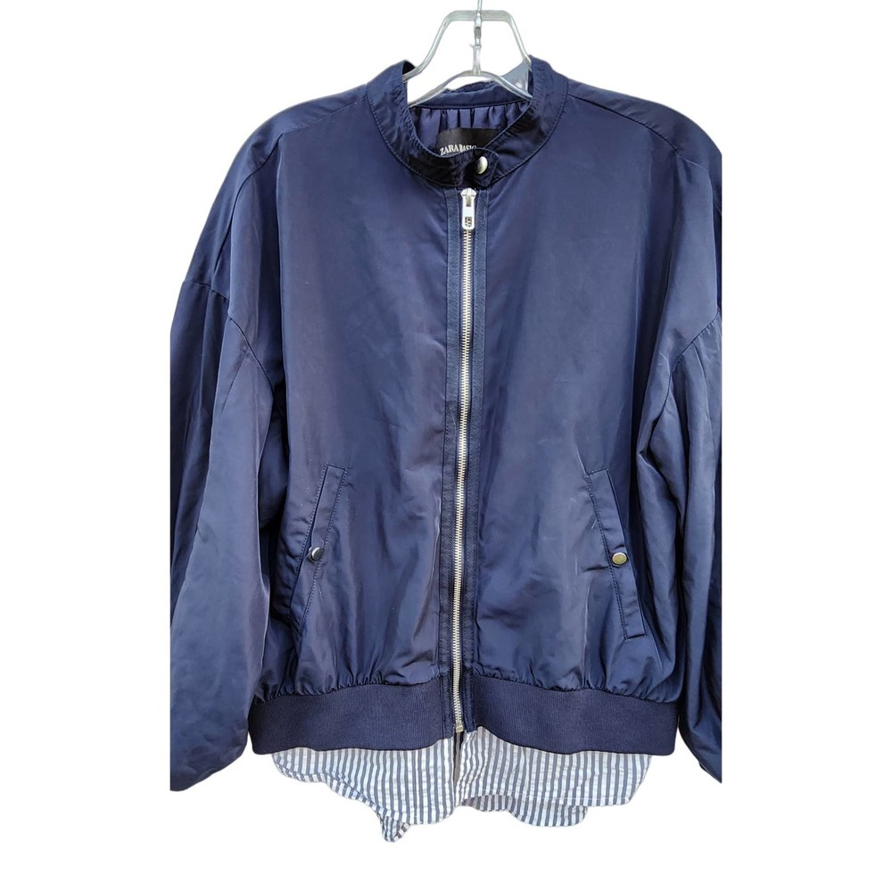 Zara Basic Navy Jacket Xs - image 2